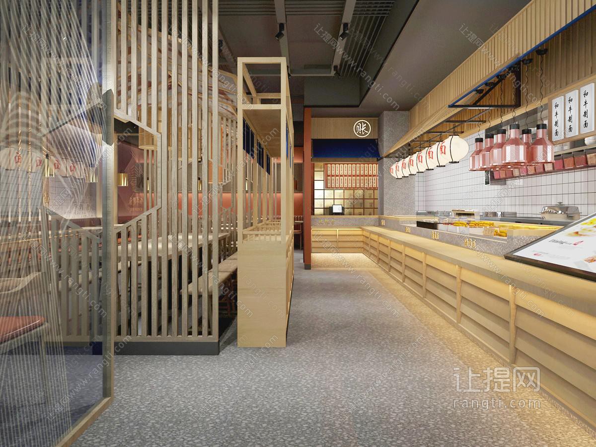 日式餐馆面馆饭店