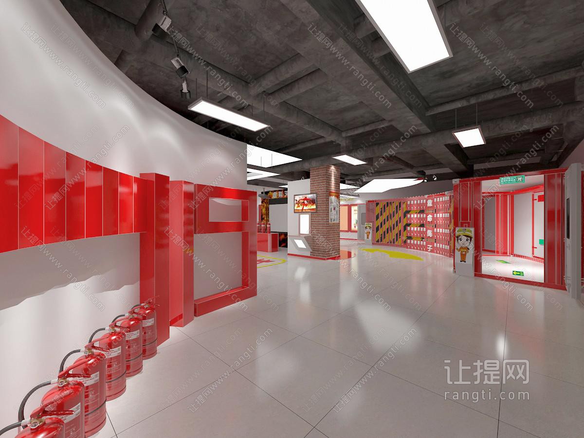 工业风展厅展馆