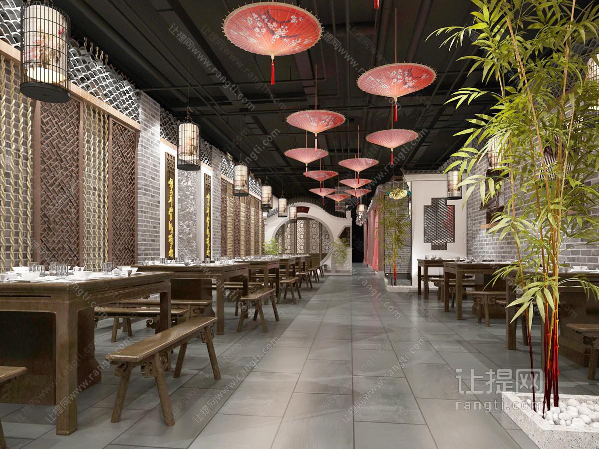 新中式餐馆饭店
