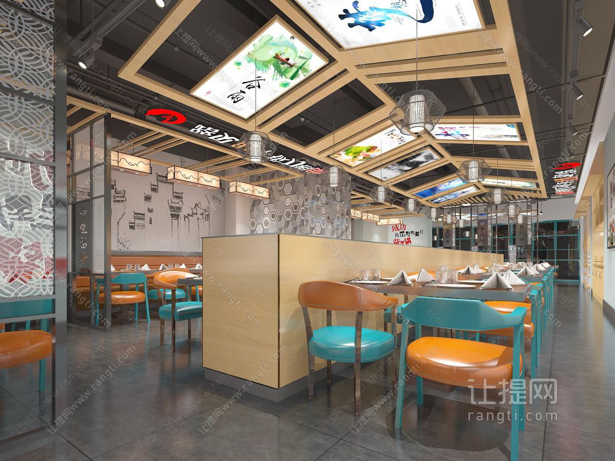 工业风餐馆饭店
