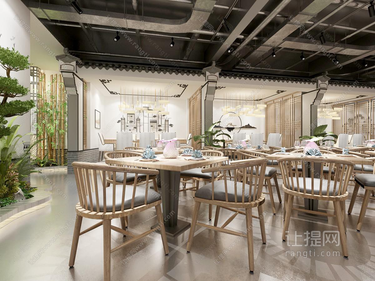 新中式餐馆饭店