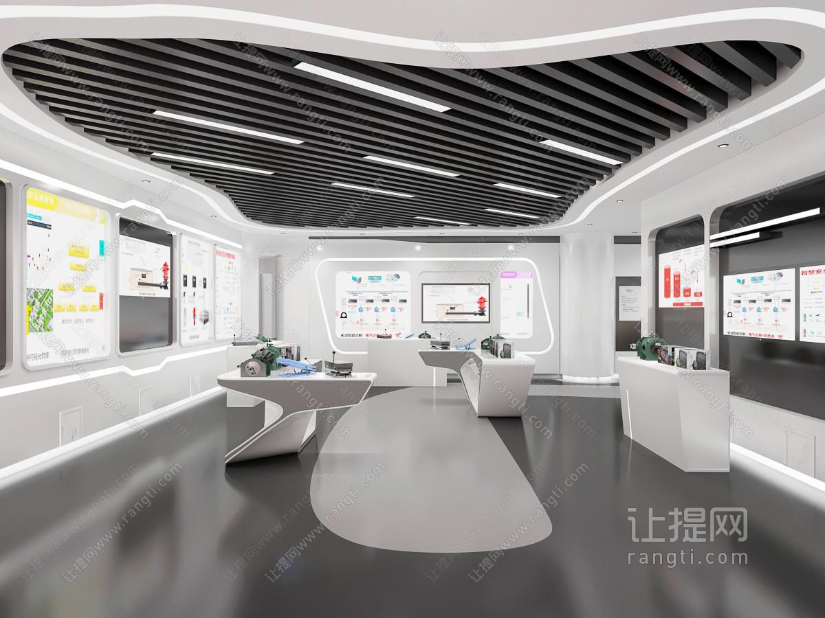 后现代展览展厅