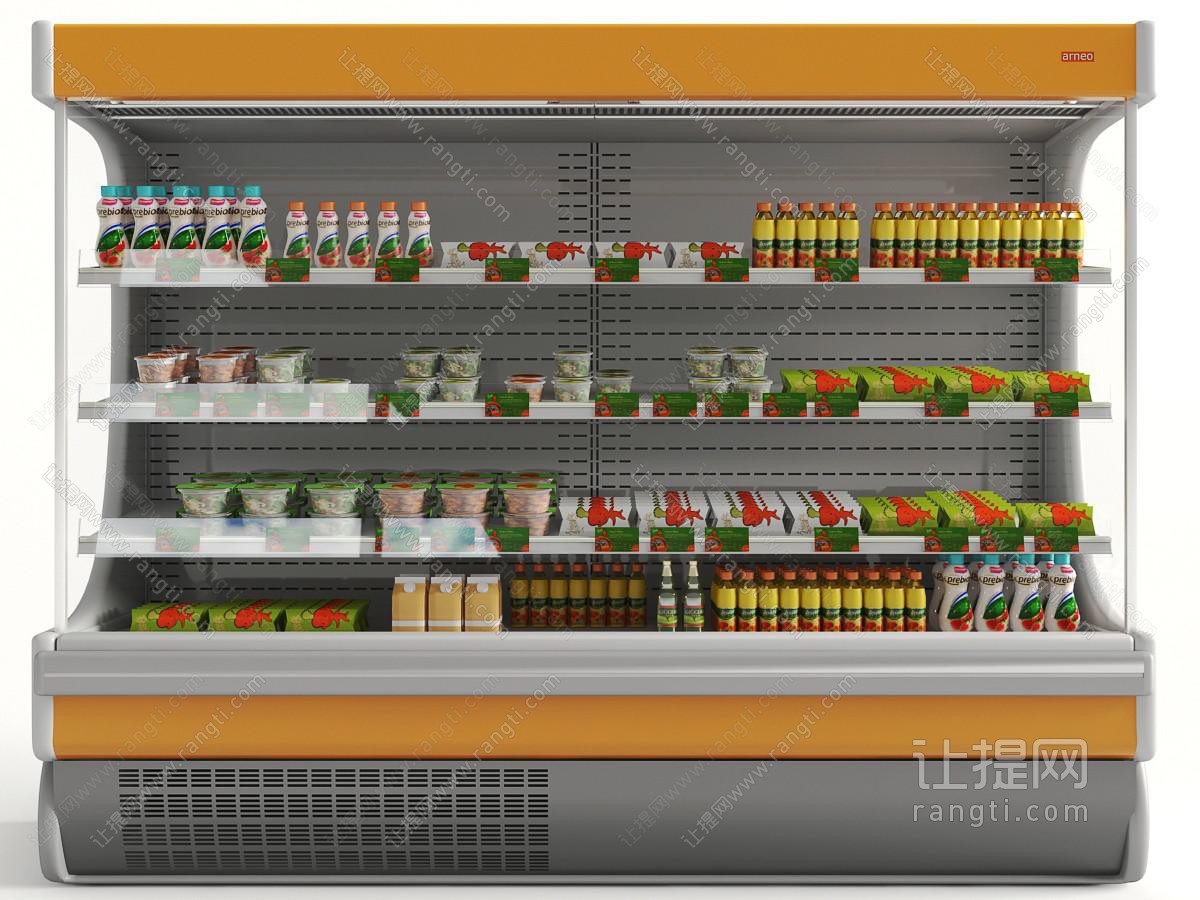 超市便利店生鲜饮料冷藏展示柜