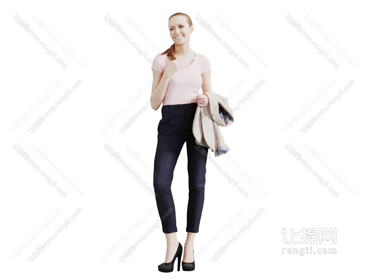 微笑的女人
