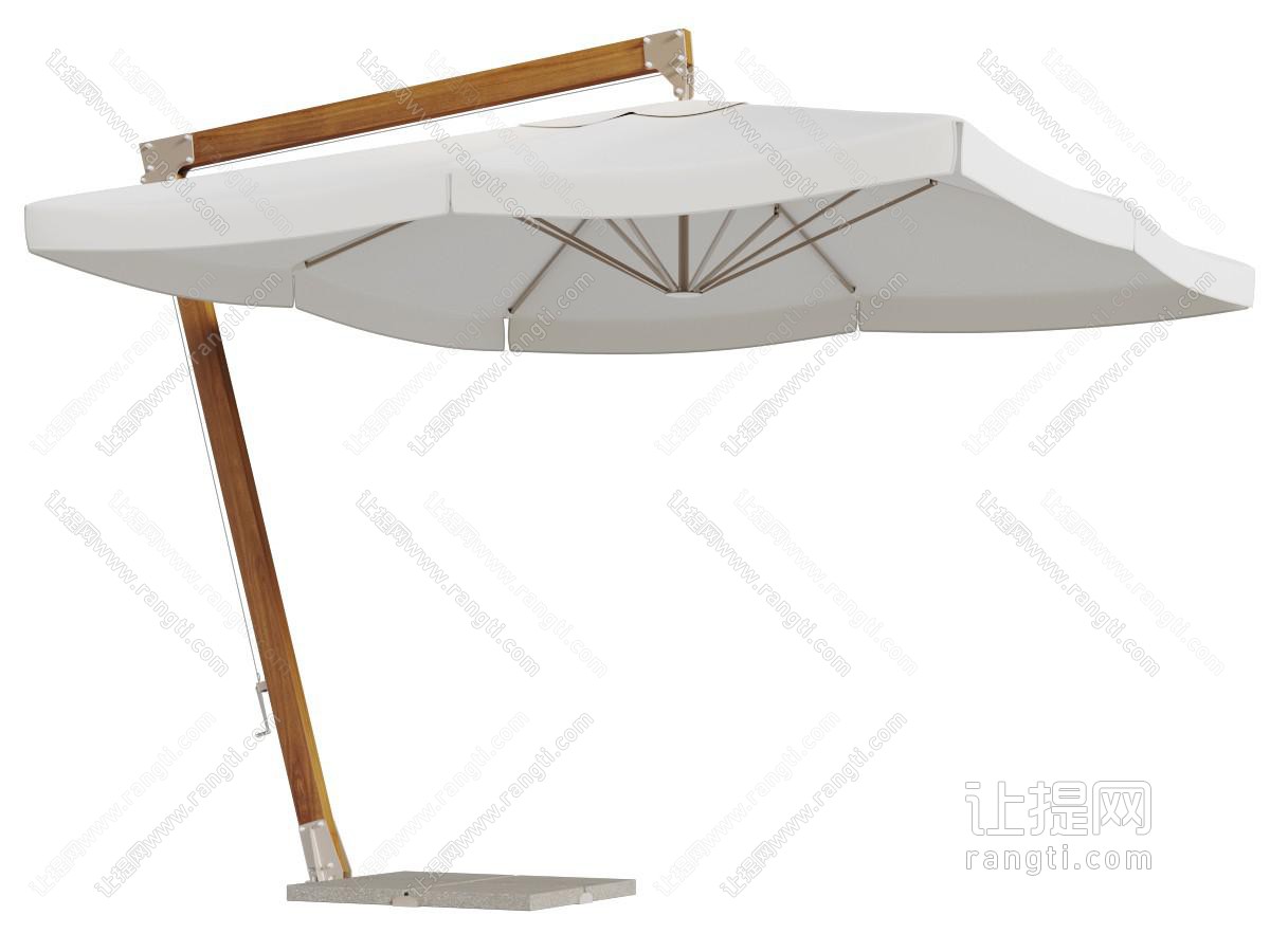 现代户外遮阳伞