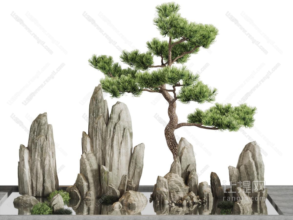 假山石景观园艺小品