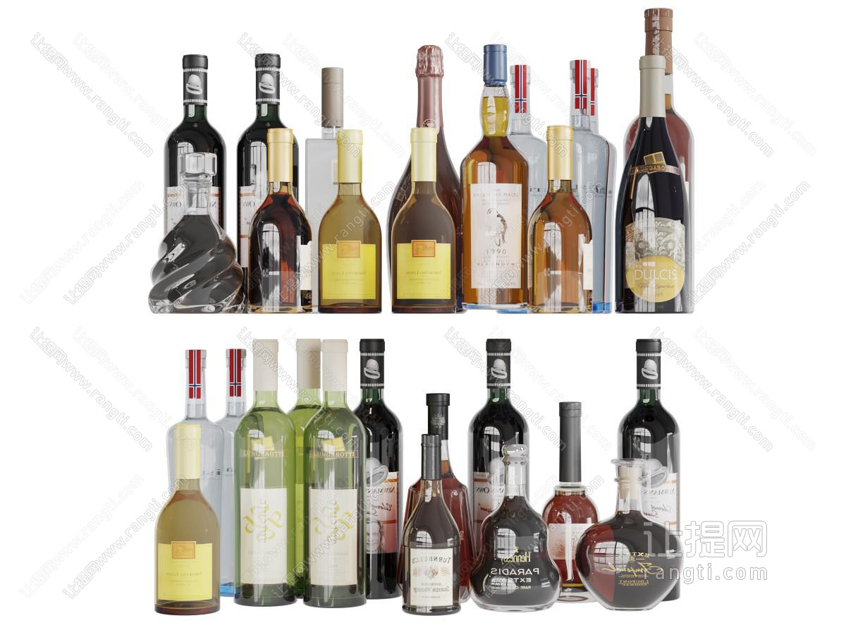 酒瓶酒杯