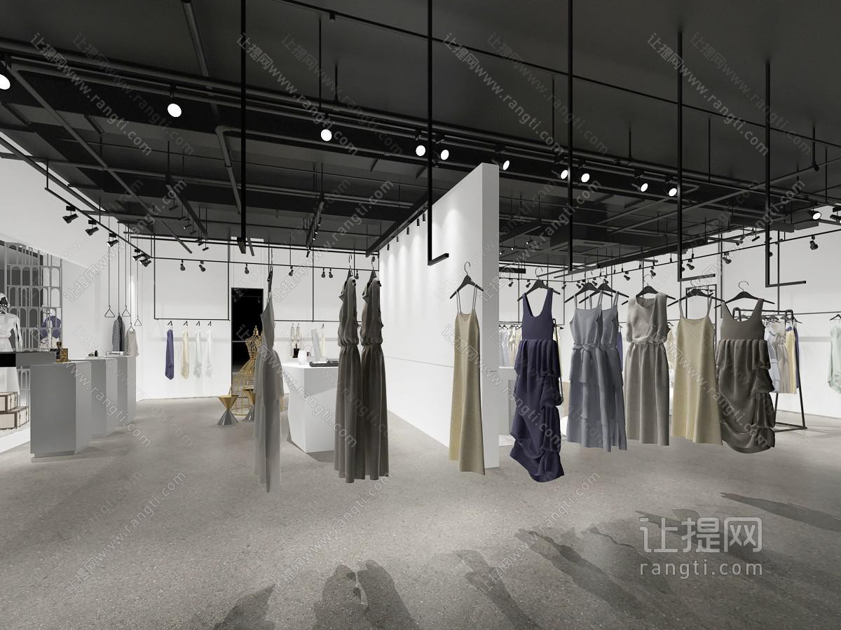 工业风服装店