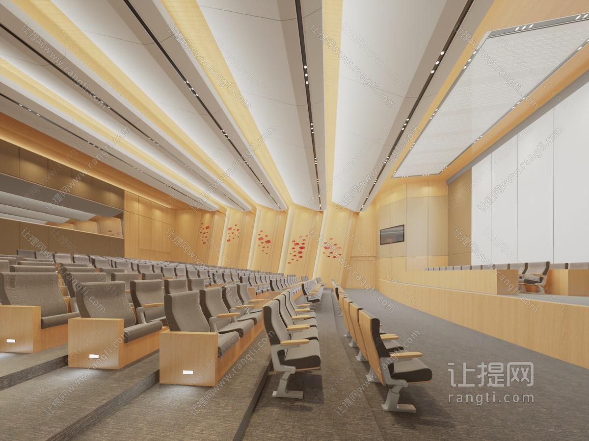 现代会议室报告厅