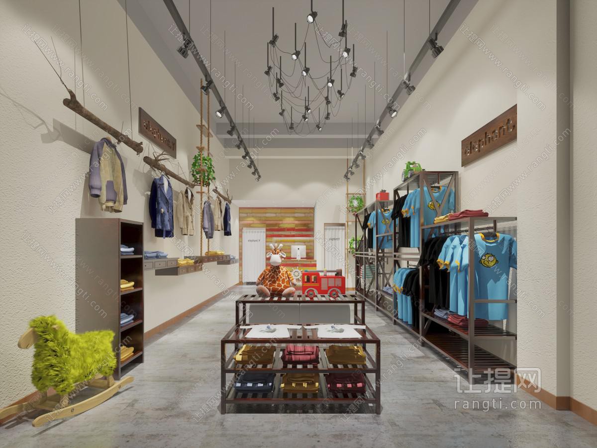 后现代服装专卖店