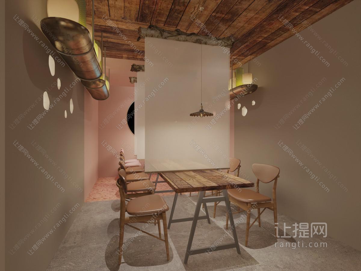 后现代会客接待区