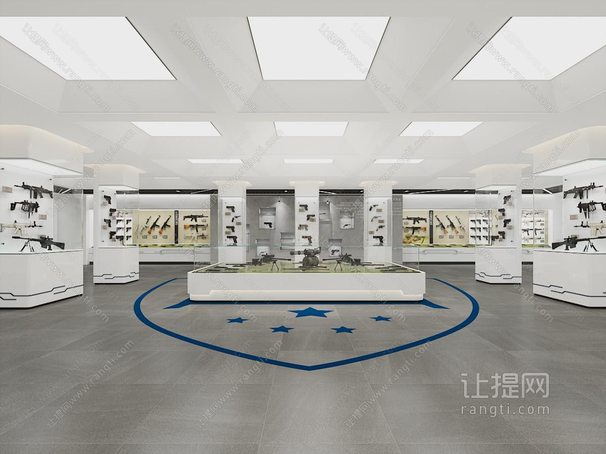 现代武器展厅展览