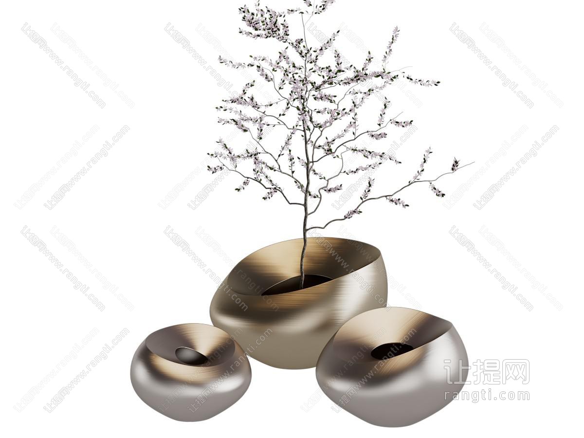 后现代个性花瓶花卉