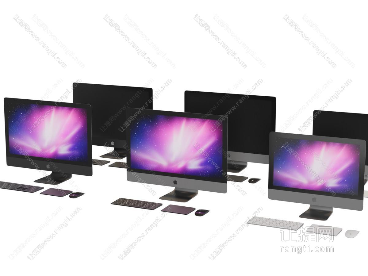 现代液晶显示屏电脑