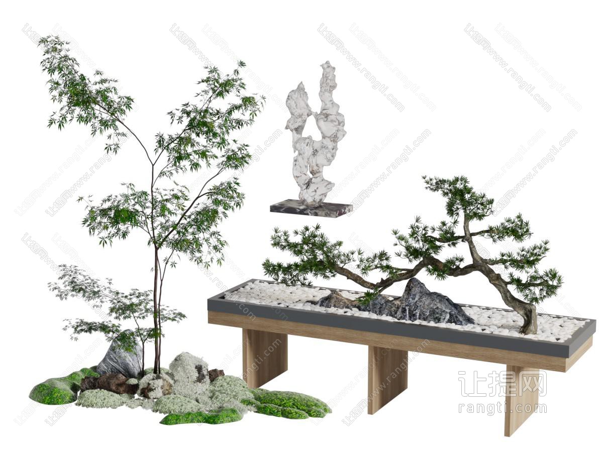 新中式景观园艺小品