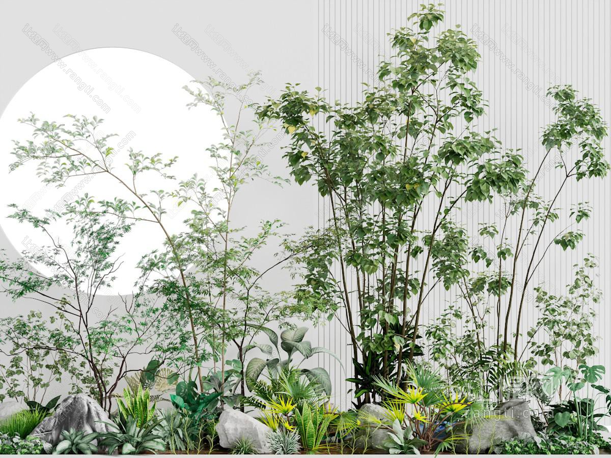 现代植物园林景观园艺小品