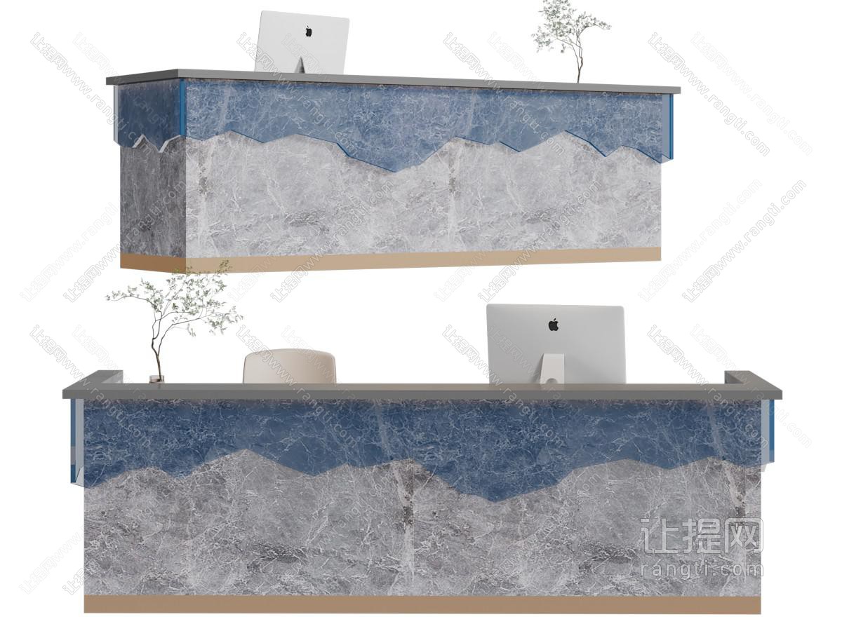 现代前台、接待台