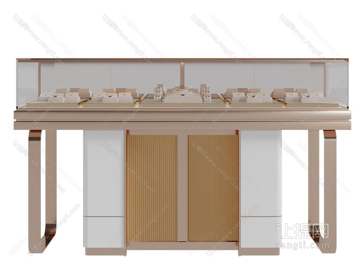 现代珠宝首饰展柜、柜台