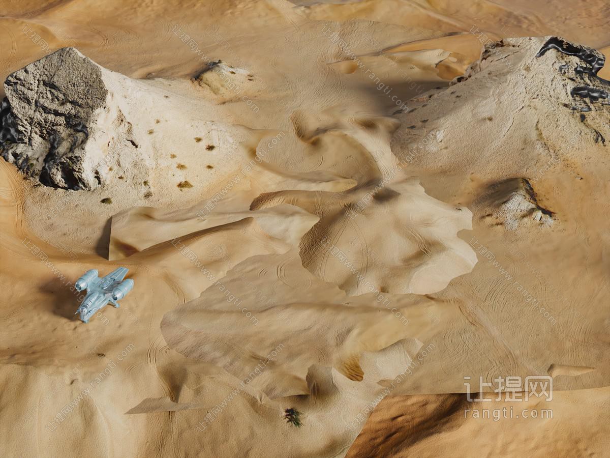一片沙漠