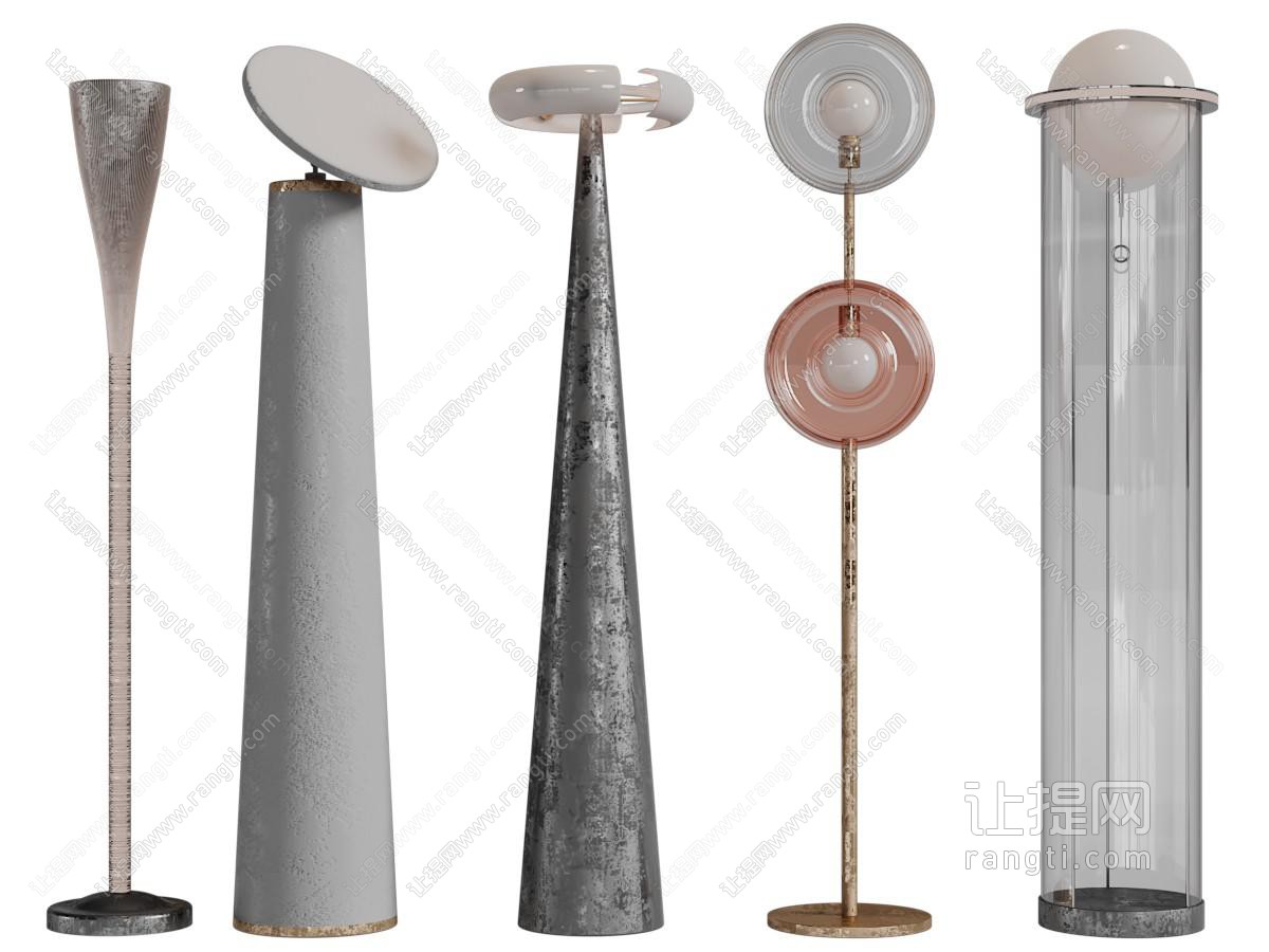 新中式落地灯