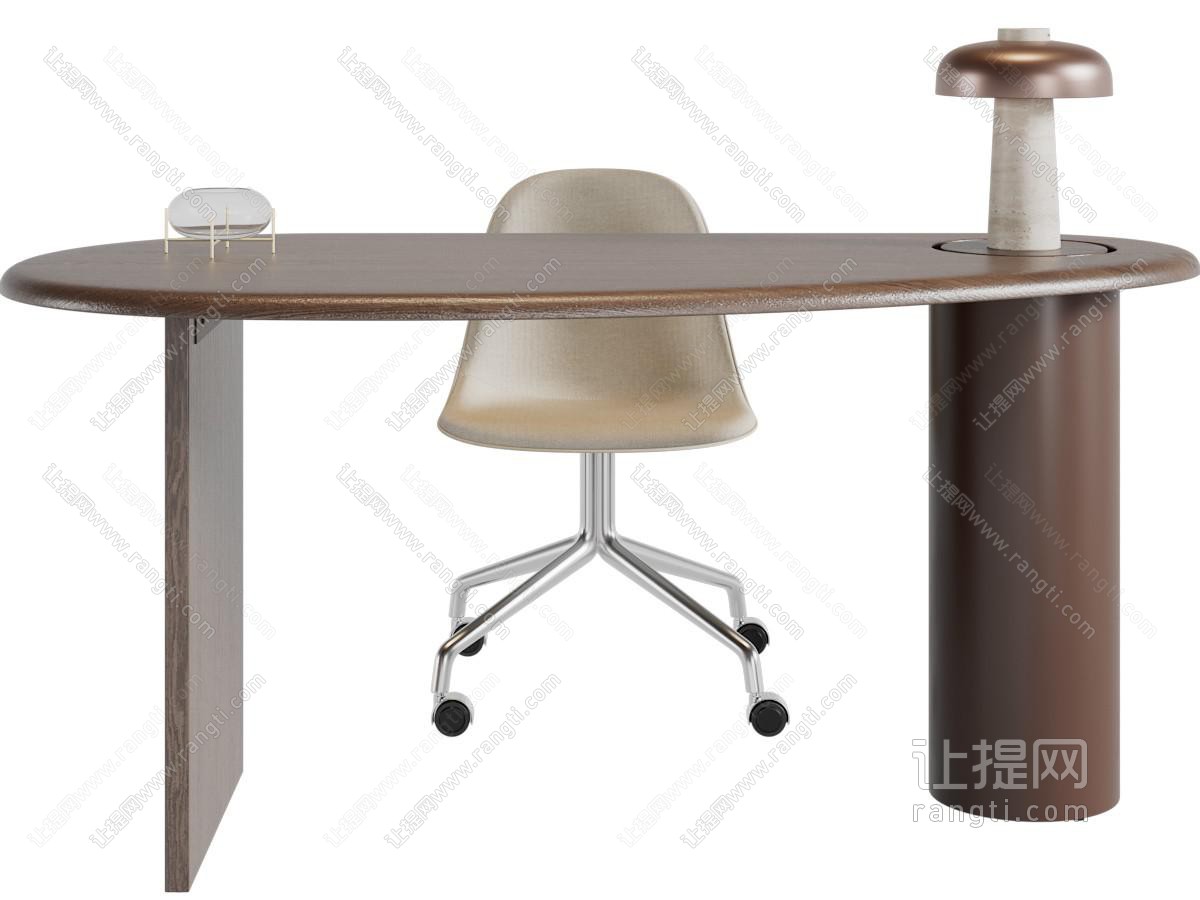 现代书桌椅组合