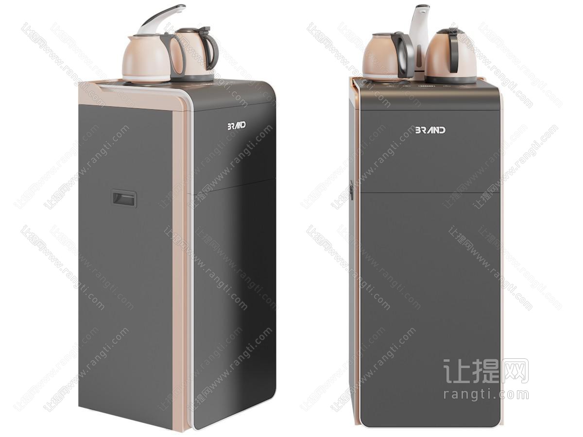 现代茶吧台、饮水机
