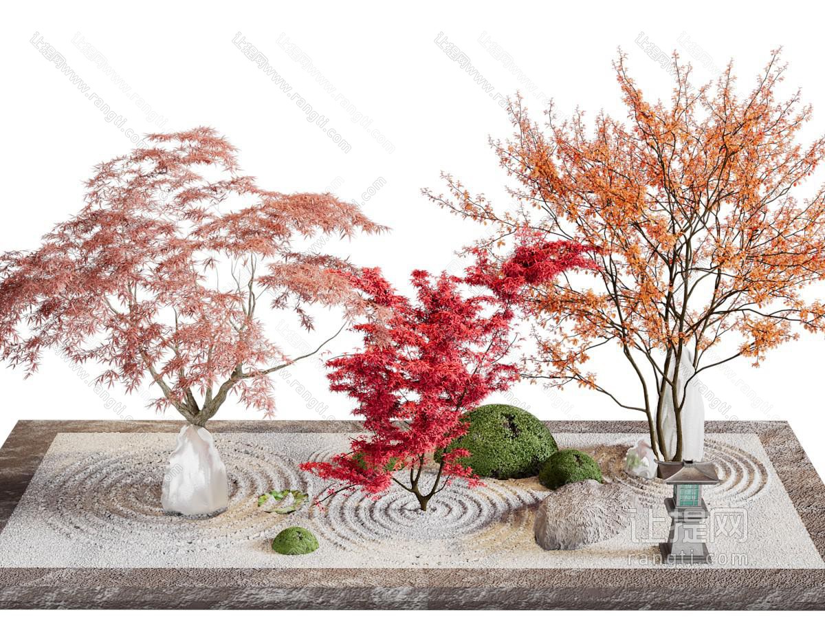 新中式庭院景观园艺小品