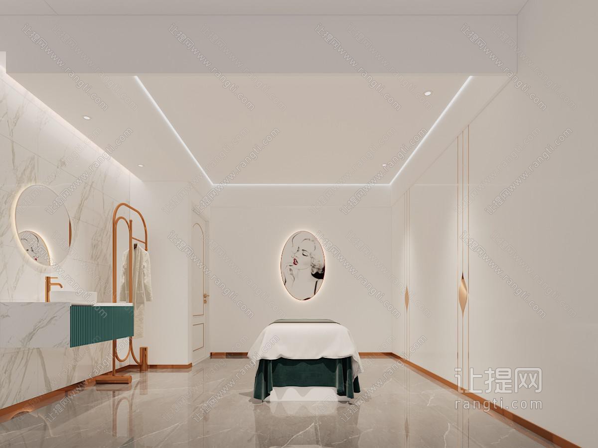现代轻奢美容按摩院