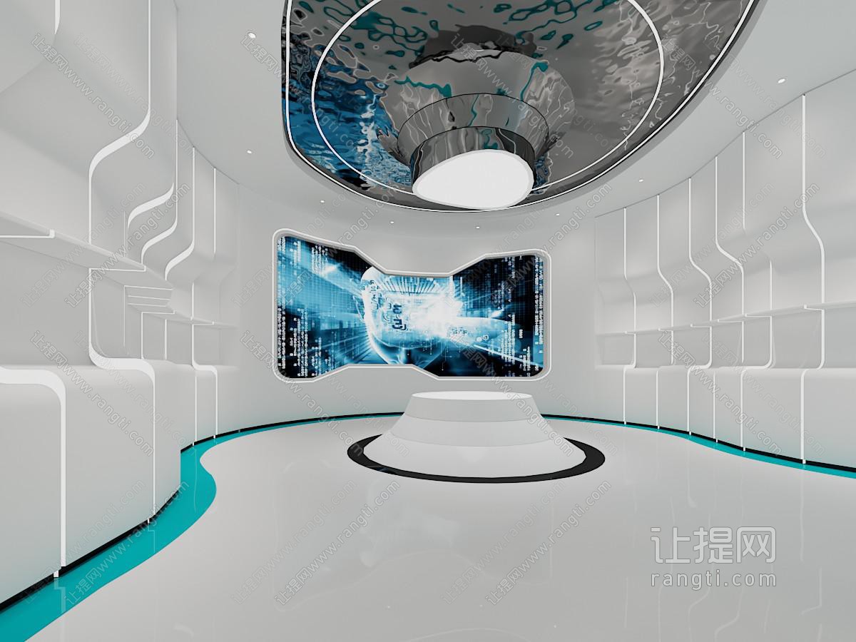 现代展厅展览