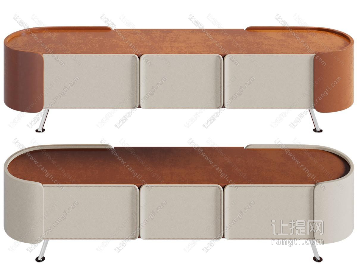 现代沙发凳