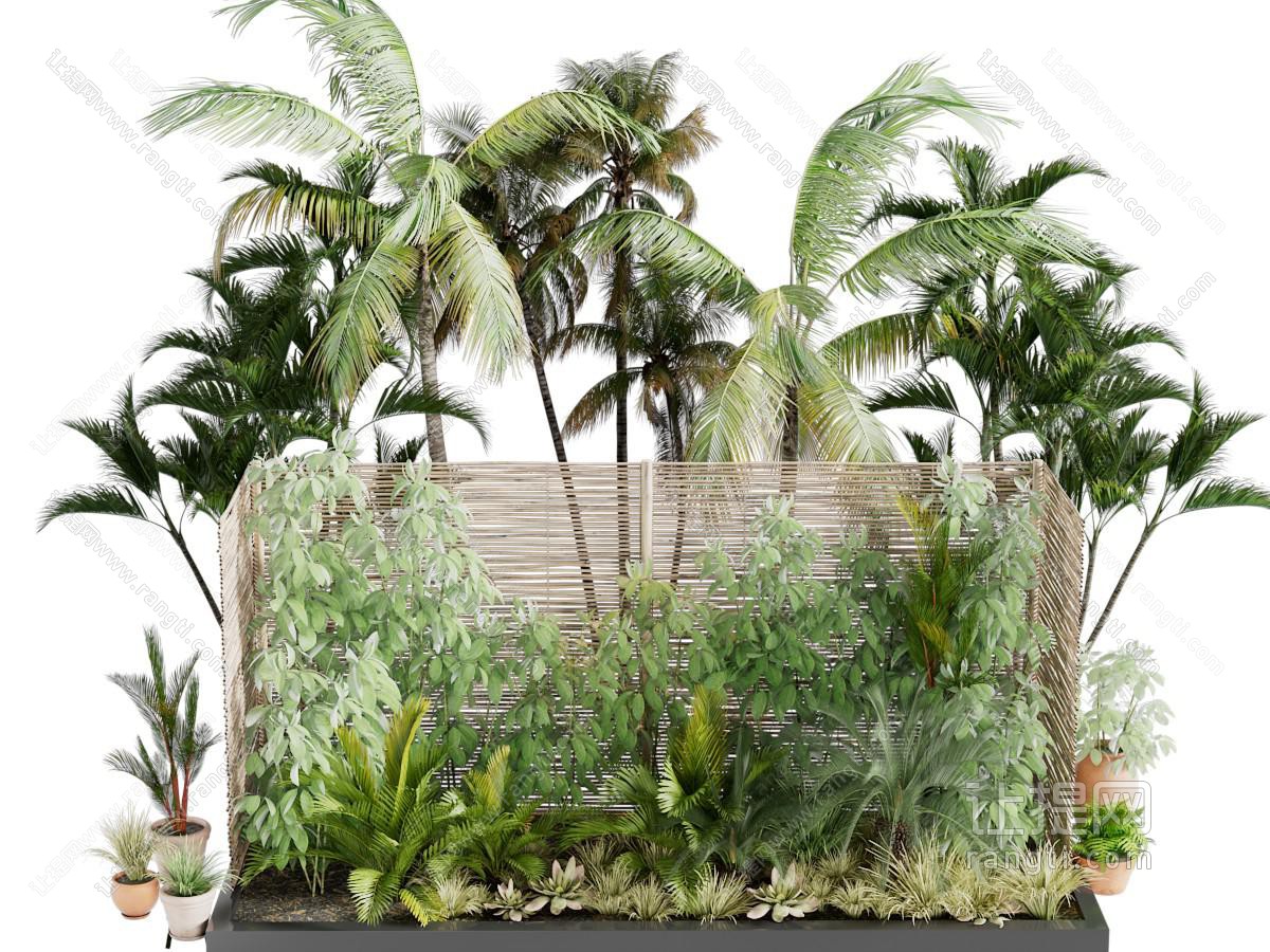 现代户外植物景观园艺小品