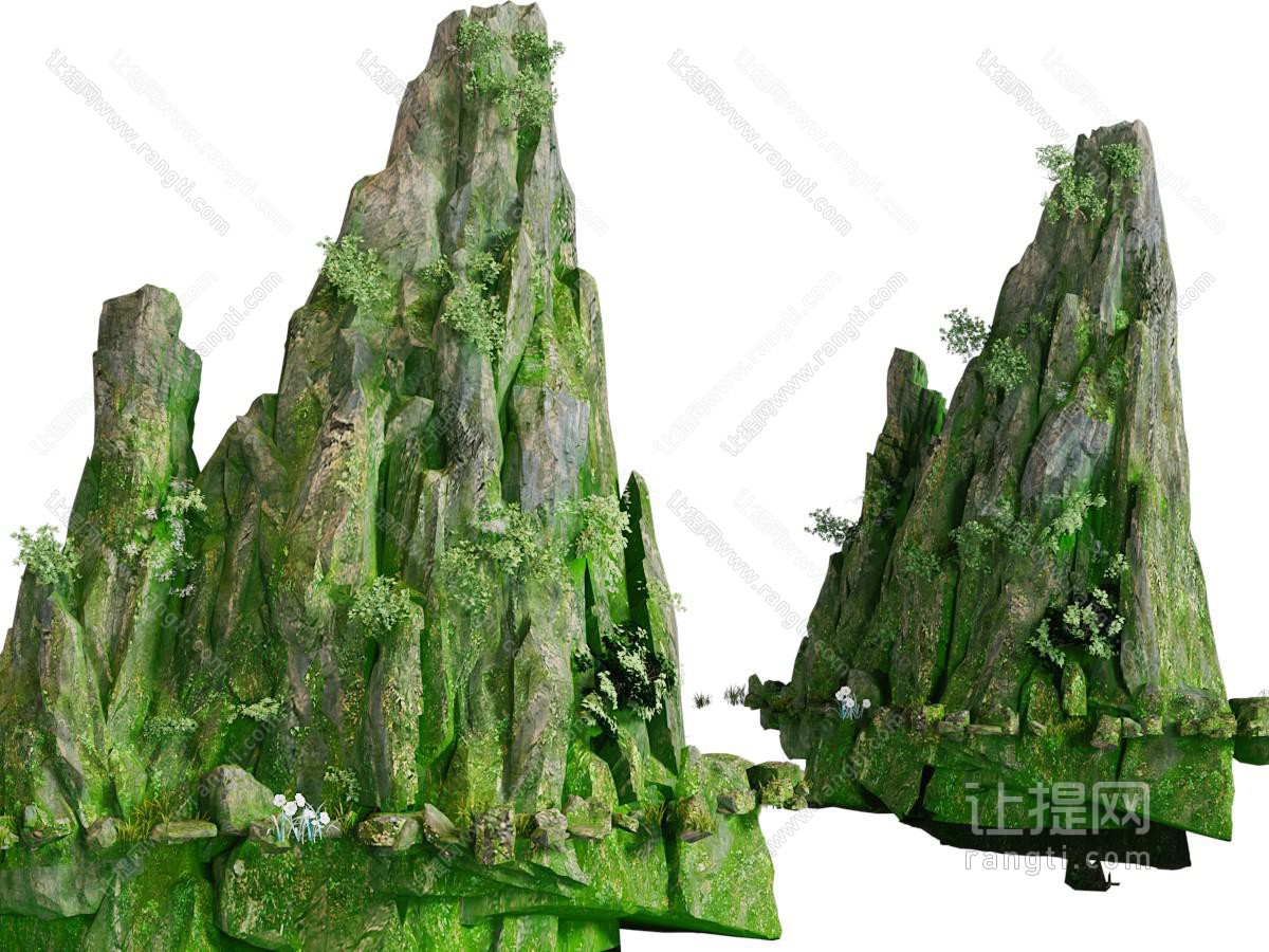 中式假山景观园艺小品