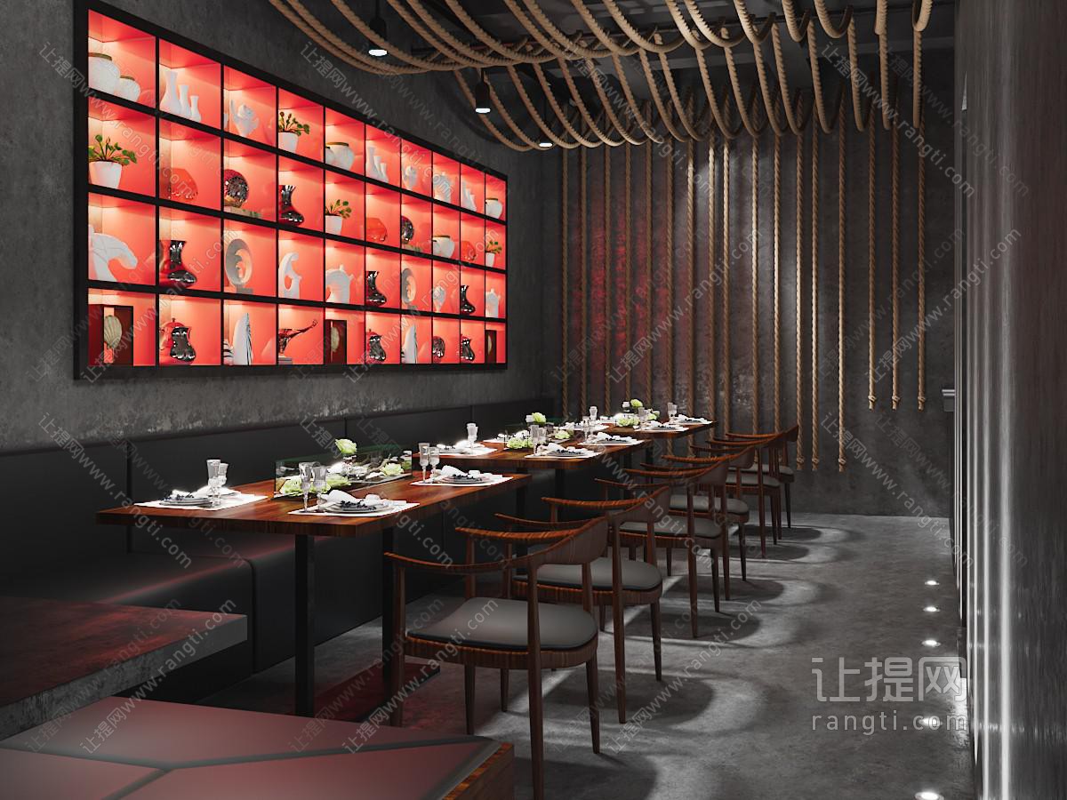 后现代酒店包厢包间