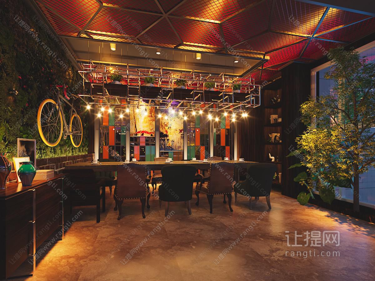 工业loft咖啡厅