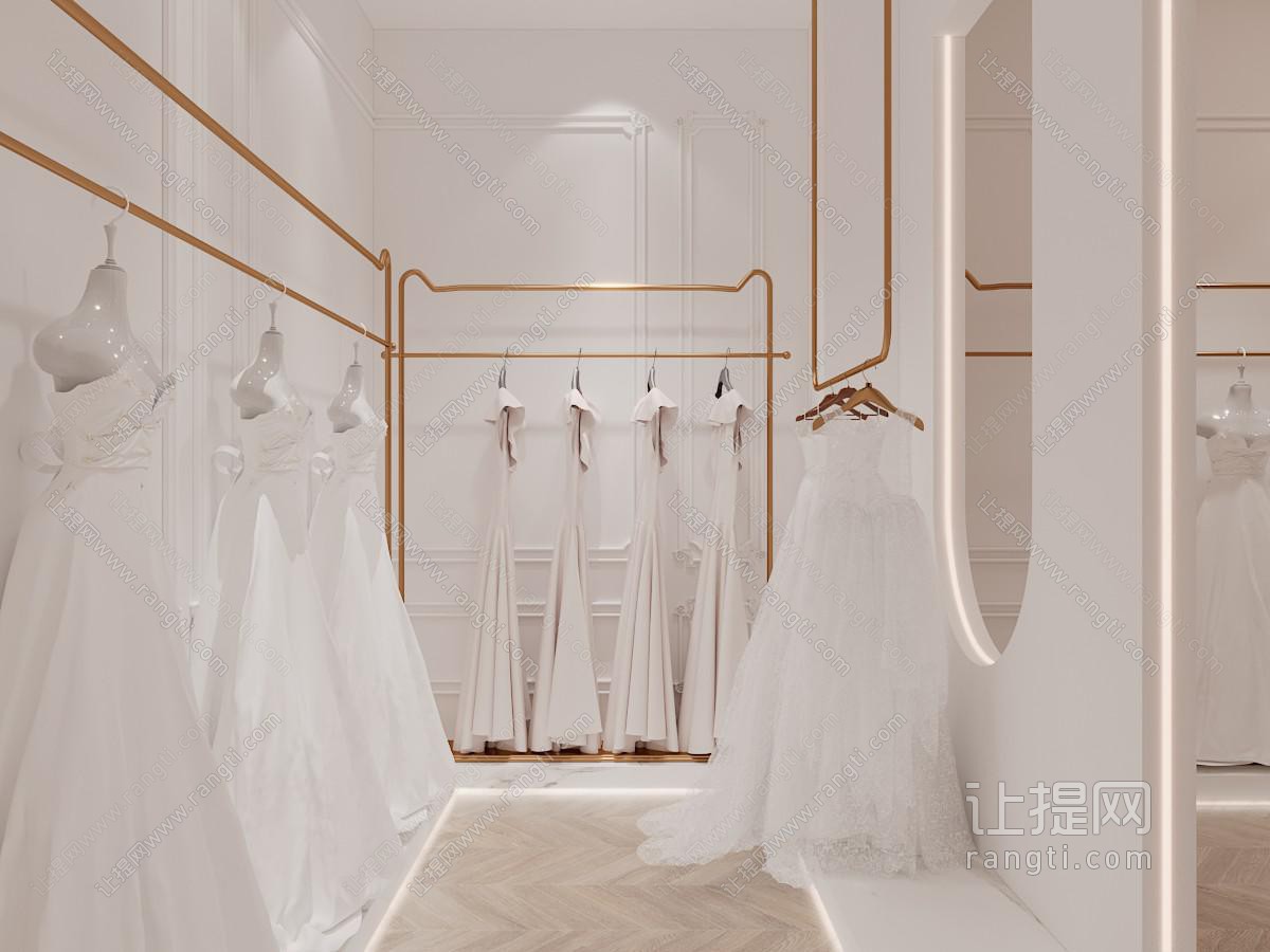 现代婚纱专卖店