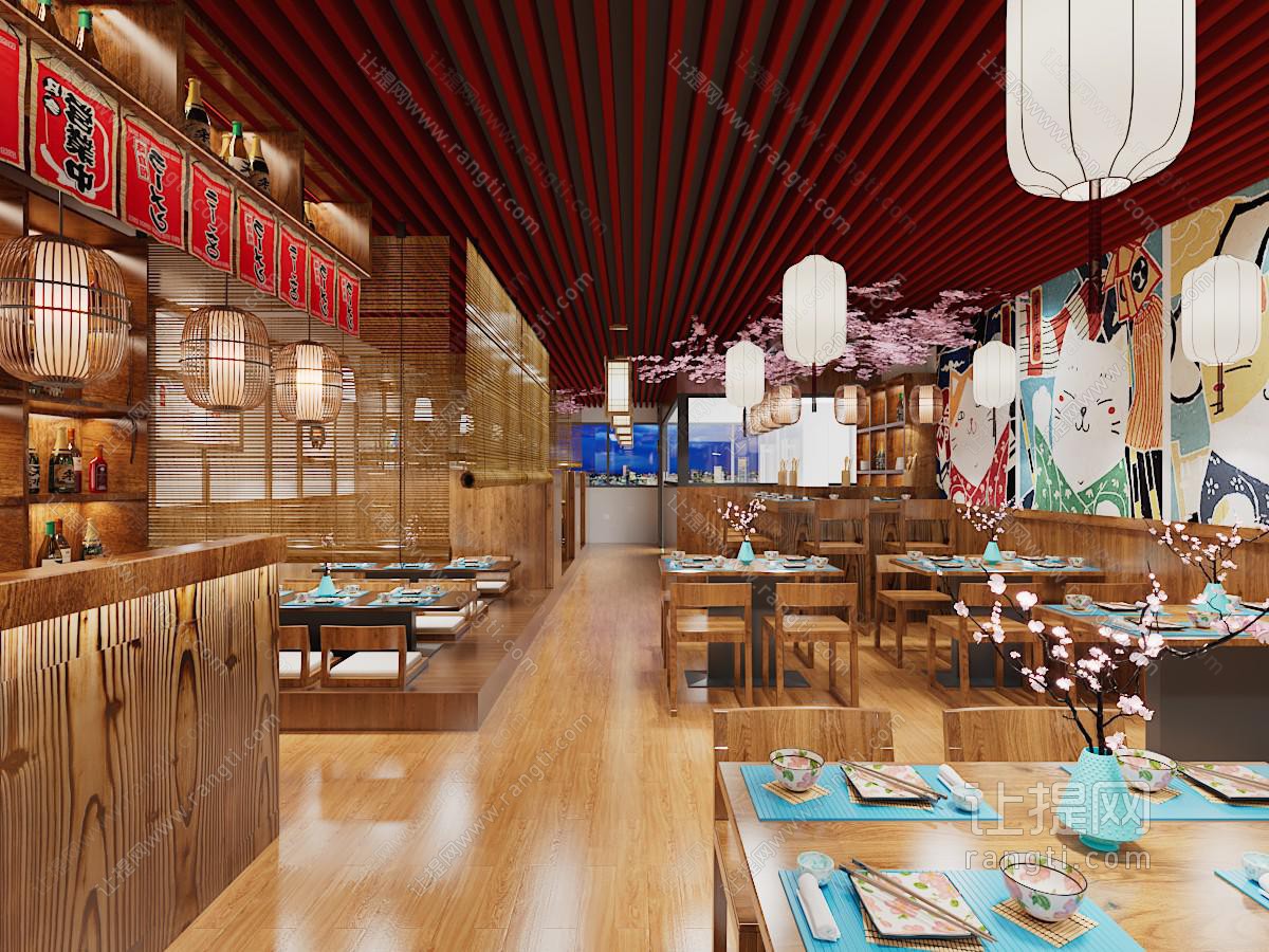 日式饭店餐馆料理店