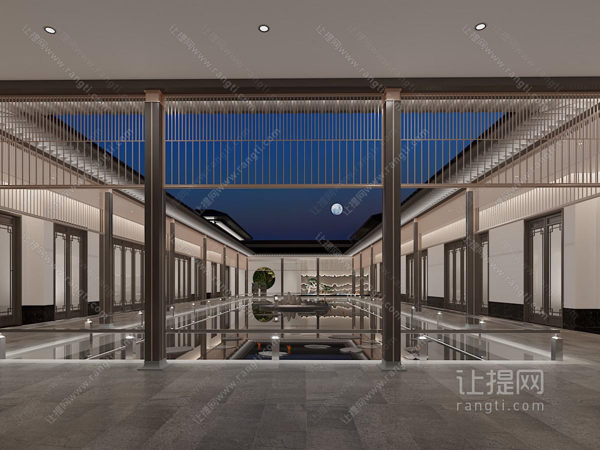 新中式庭院