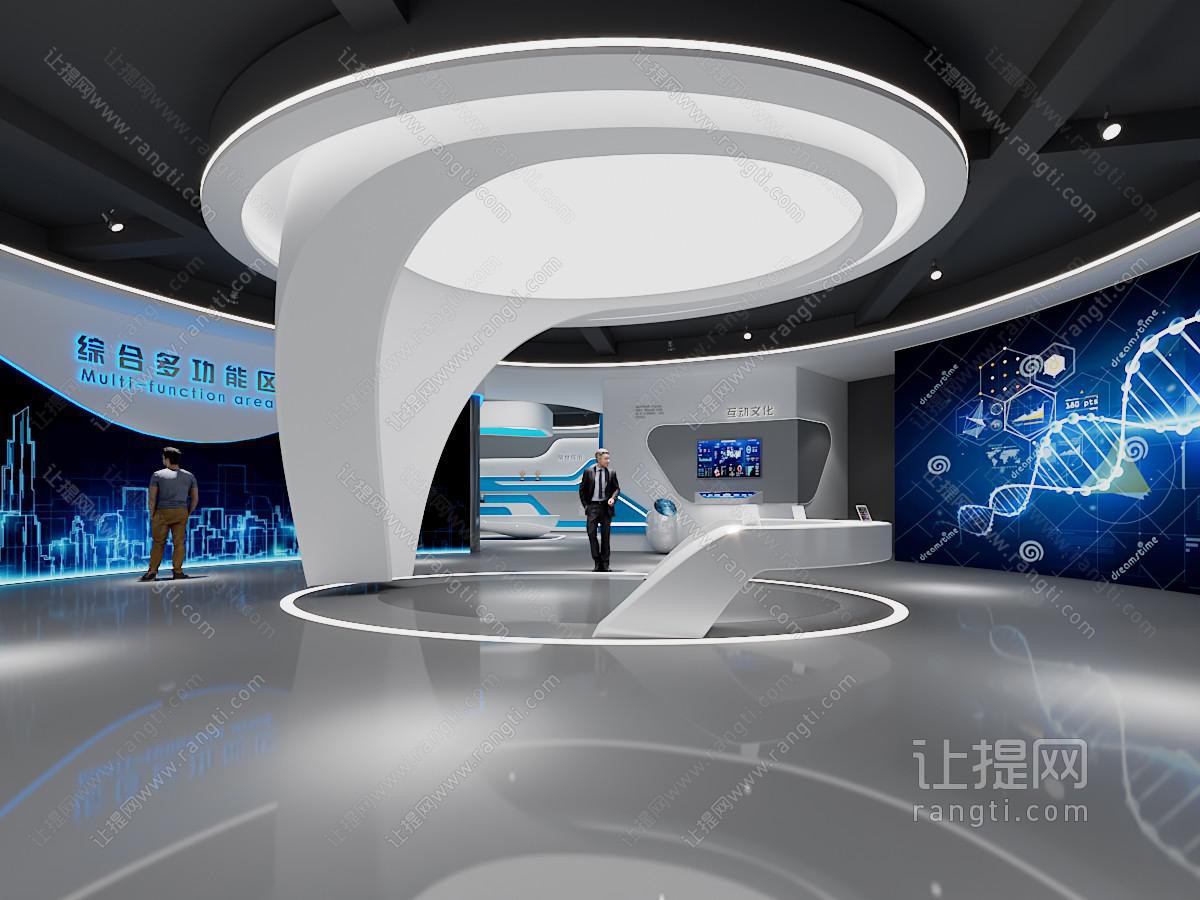现代科技展厅展览