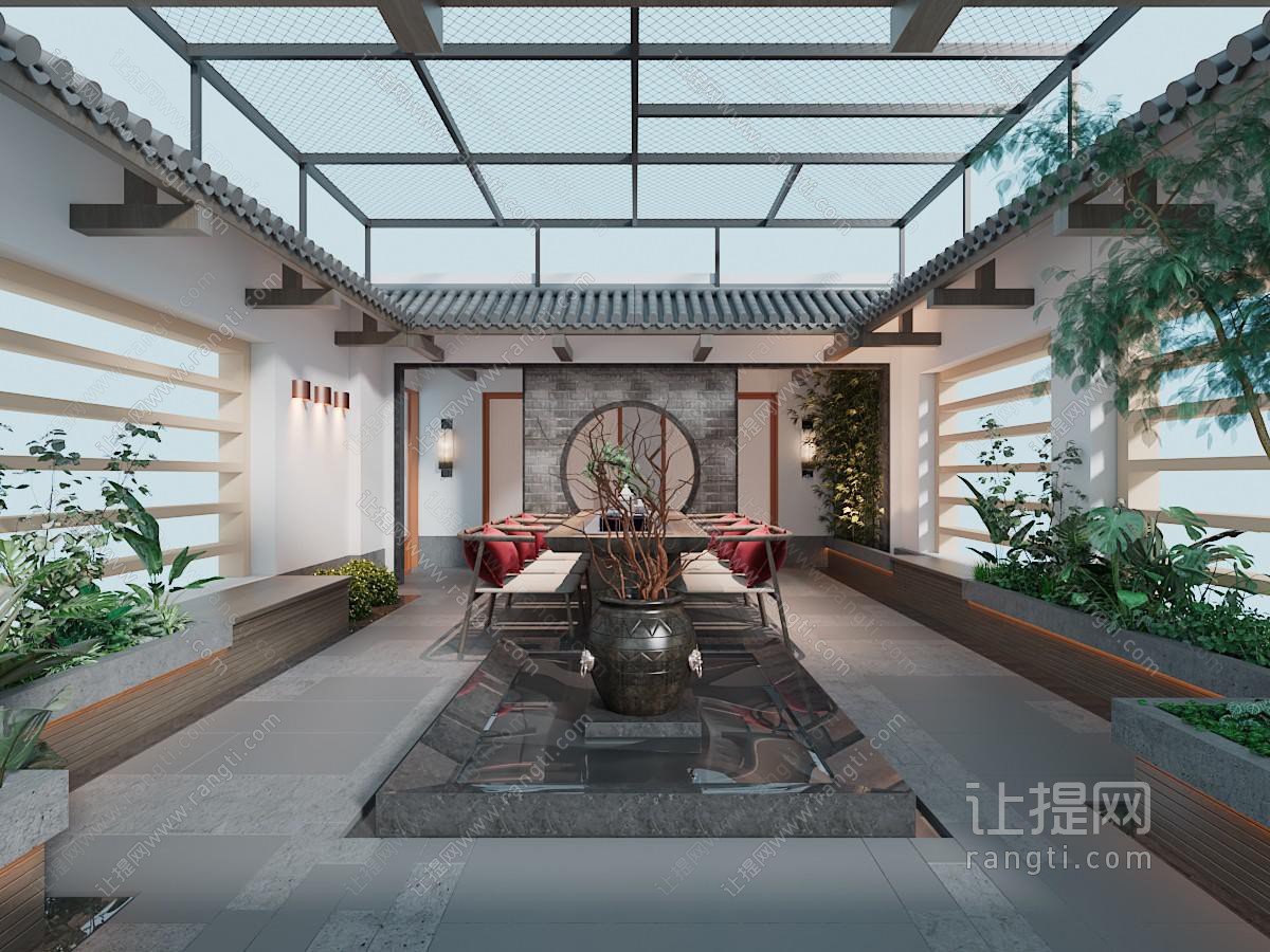 新中式阳光房