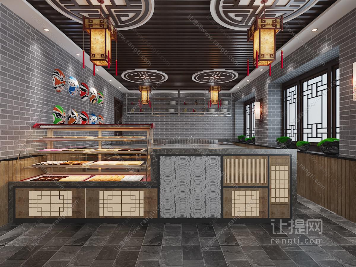 新中式糕点甜品店
