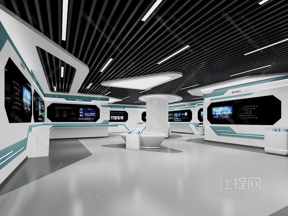 后现代科技展厅展览