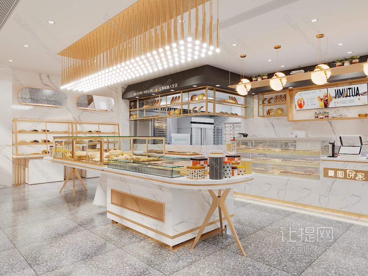 北欧面包、蛋糕甜品店