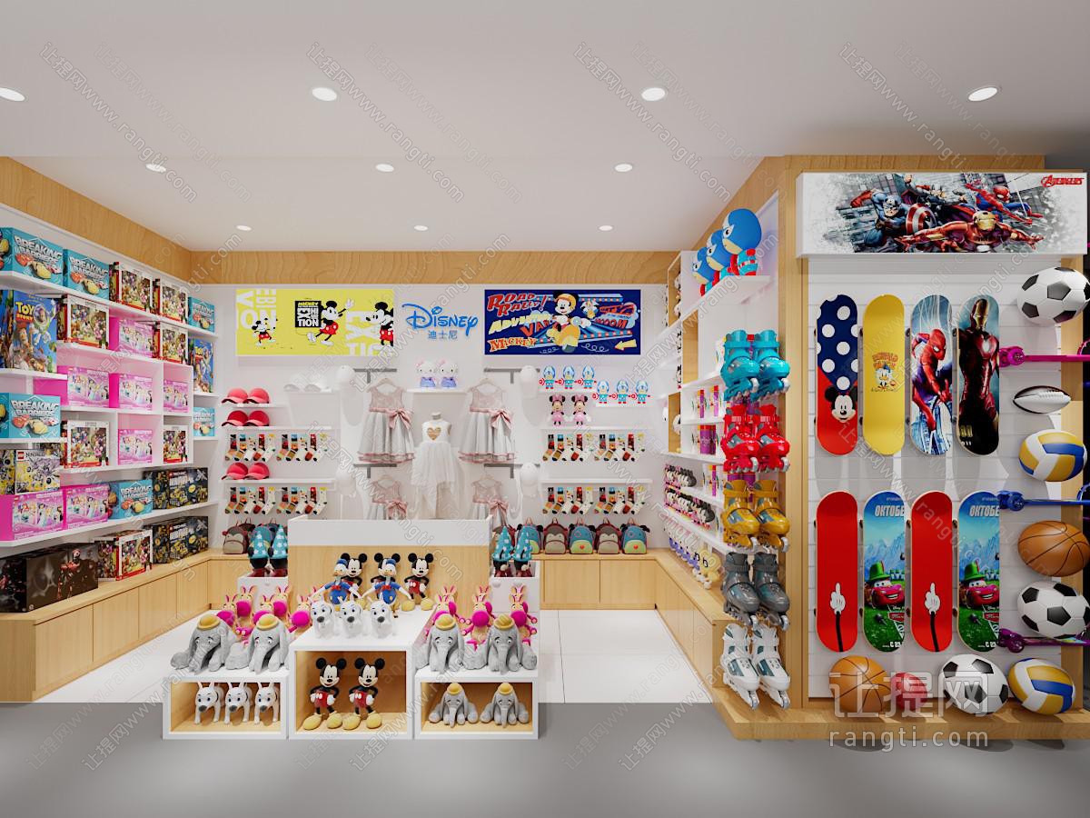 现代儿童玩具专卖店