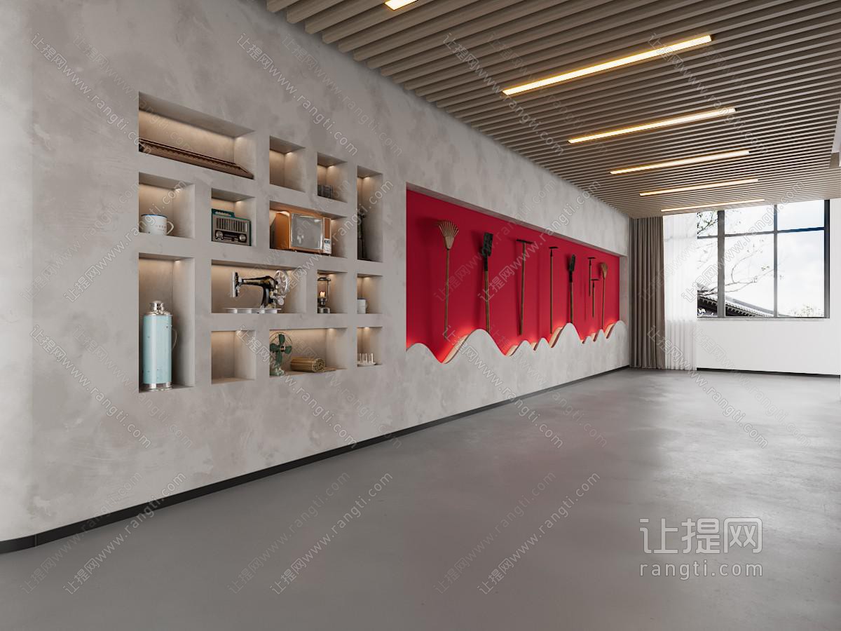 现代旧家电农具展厅展览