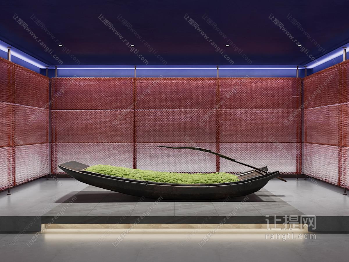 新中式景观小品