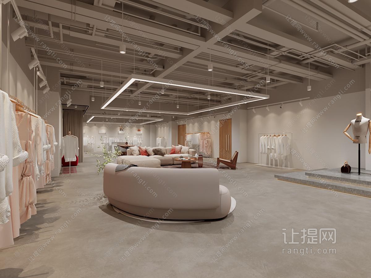 工业loft女装专卖店