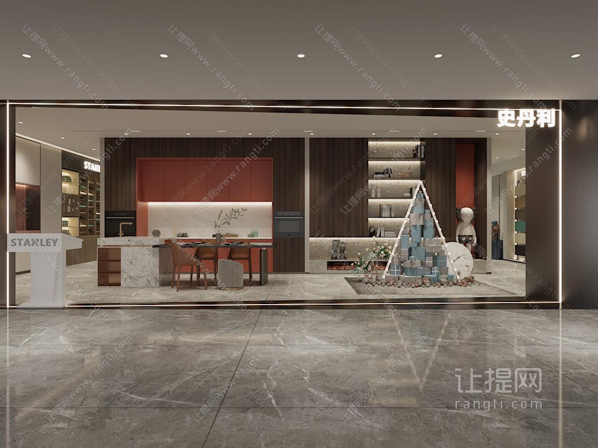 现代家具专卖店门头