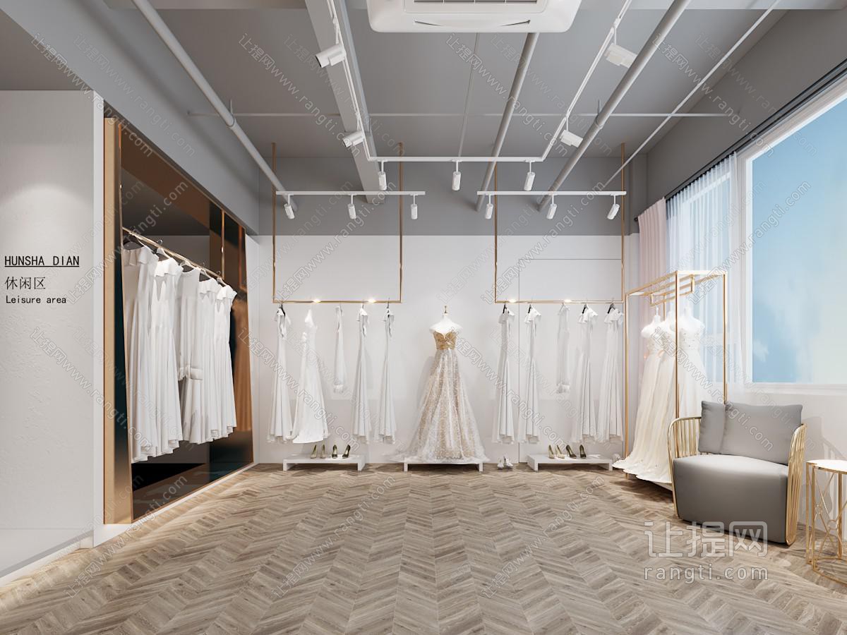现代婚纱专卖店