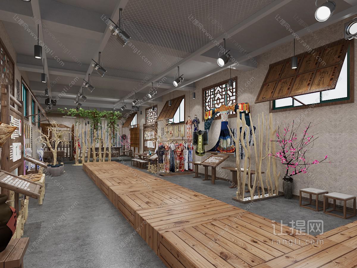 新中式乡村文化展厅展览
