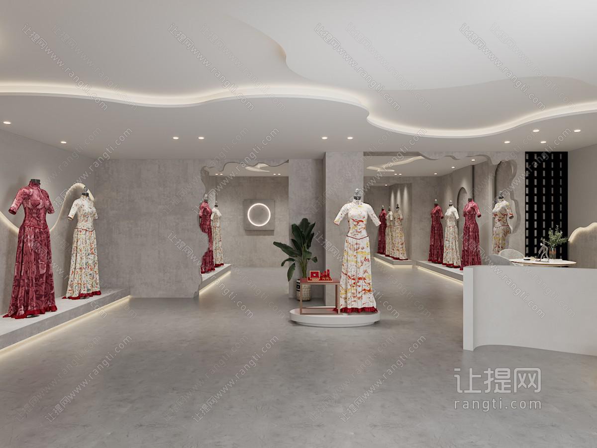 侘寂风女装专卖店